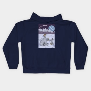 A Midwinter's Night on Ertrixia Kids Hoodie